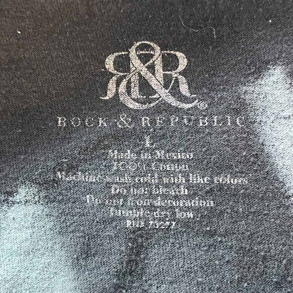 Book & Republic T-Shirt Led Zeppelin Black Size L Men's - Picture 2 of 3